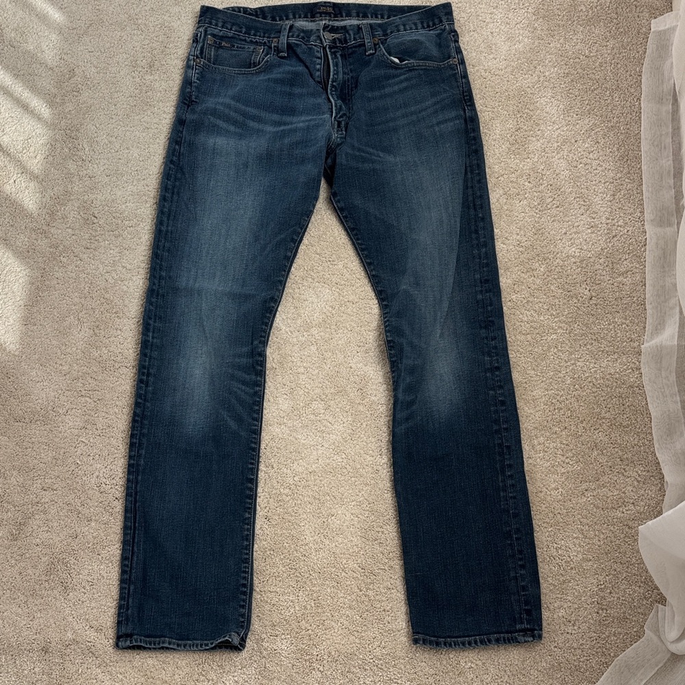 Polo by Ralph Lauren Men's Straight Jeans - Blue